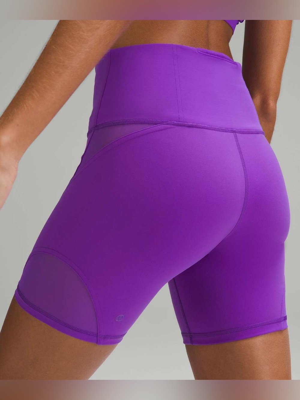 Lululemon Wunder Train Mesh Panel High-Rise Short 6"